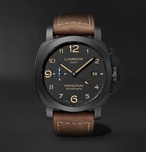 panerai ceramic gmt replica|Panerai watch cost.